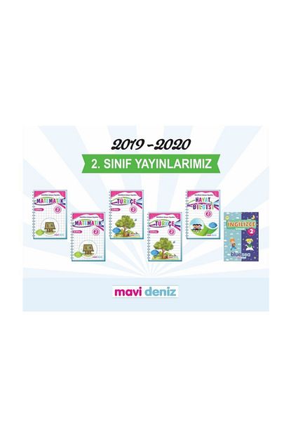 mavi deniz yayinlari 2 sinif tum