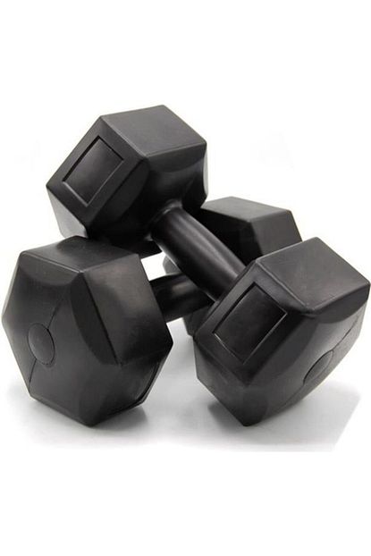 ecg spor 5 kg dambil seti 5 kg x 2 adet toplam 10 kg agirlik seti siyah fiyati yorumlari trendyol