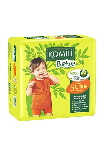 komili bebe 5 beden 11 25 kg 36 adet bebek bezi fiyati yorumlari trendyol