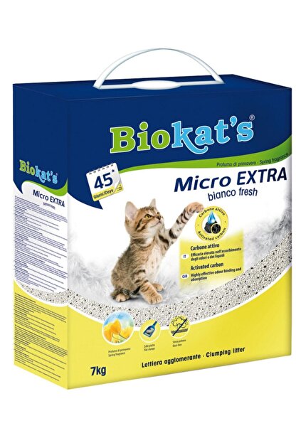 Biokats Micro Bianco Extra Fresh Kedi Kumu 7kg Trendyol