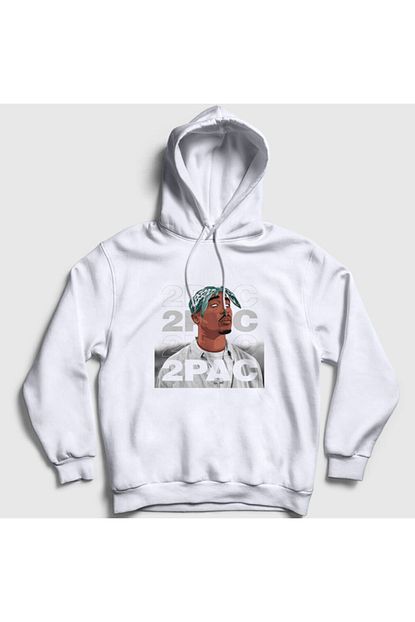 presmono unisex beyaz 2pac tupac shakur