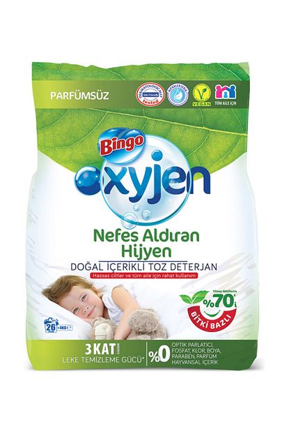 bingo oksijen dogal icerikli toz camasir deterjani 4 kg fiyati yorumlari trendyol