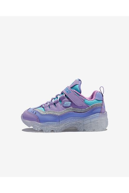 Skechers Ice D Lites Snow Spark Buyuk Kiz Cocuk Lavanta Turkuaz Ayakkabi 20401l Lvtq Trendyol