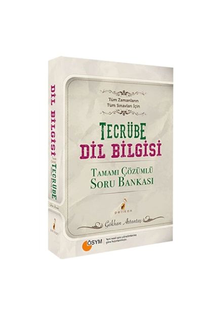 Pelikan Kitapevi Pelikan Tecrube Taktiklerle Dil Bilgisi Cozumlu Soru Bankasi Trendyol