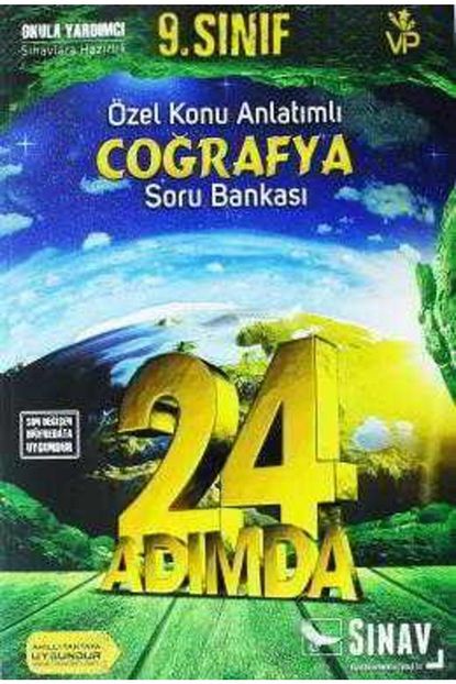 Sinav Yayinlari Sinav 9 Sinif Cografya 24 Adimda Ozel Konu Anlatimli Soru Bankasi Trendyol