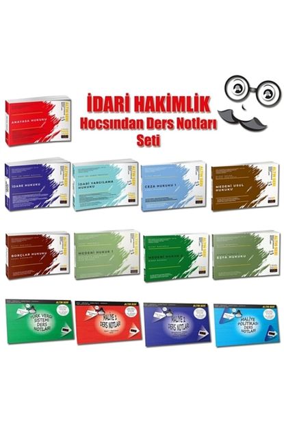 Savas Yayinevi Idari Yargi Hakimlik Sinavlarina Hazirlik Hocasindan Ders Notlari Seti Trendyol