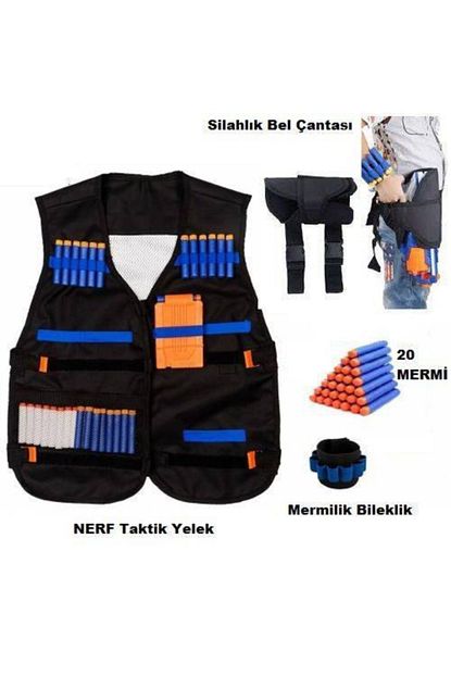 dogan nerf depolama taktik yelek 20