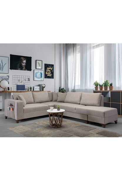 Eymense Krem Loft Kose Koltuk Takimi Trendyol