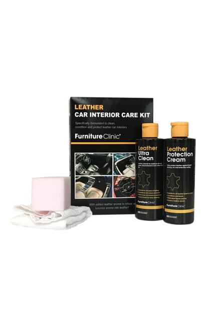 Furniture Clinic Deri Arac Koltuk Motor Koltugu Temizleme Ve Bakim Seti 500 Ml Trendyol