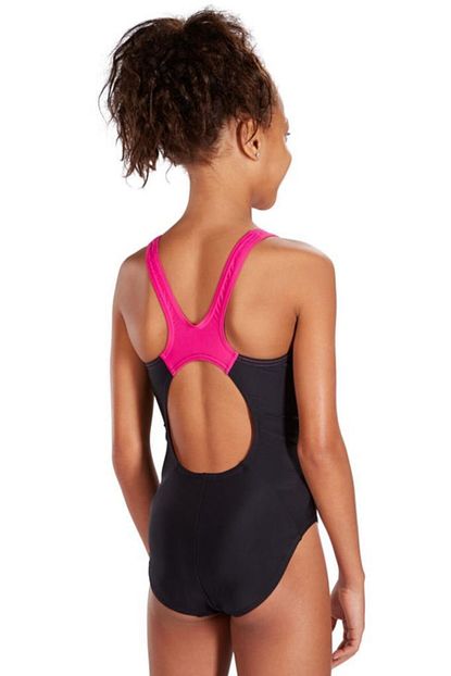 Speedo Boom Endurance Kiz Cocuk Yuzucu Mayosu Siyah 8 10844b344 Trendyol