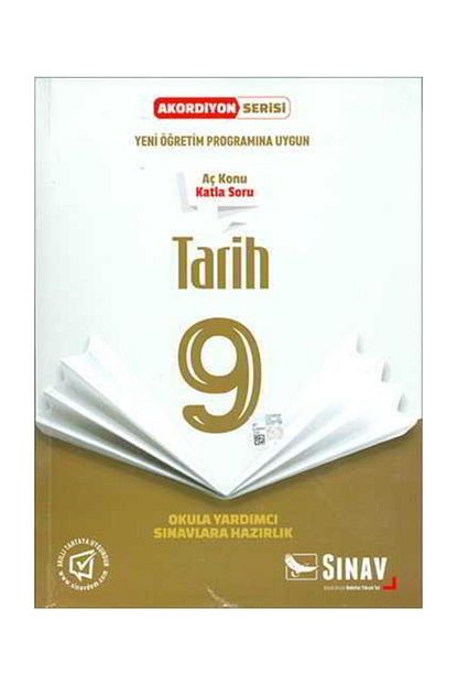 Sinav Yayinlari Sinav 9 Sinif Tarih Ac Konu Katla Soru Akordiyon Serisi Trendyol