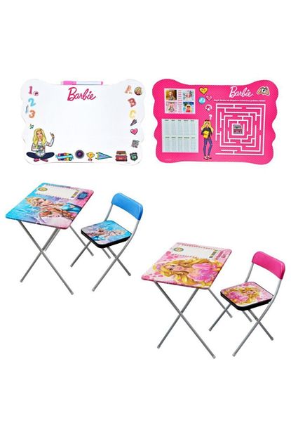 mashotrend cocuk ders calisma masasi kirtasiye setli barbie frozen barbie yazi tahtasi okul seti fiyati yorumlari trendyol