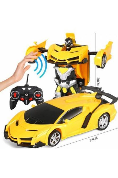 Mashotrend Uzaktan Kumandali Robota Donusen Araba Robota Donusen Lamborghini Trendyol