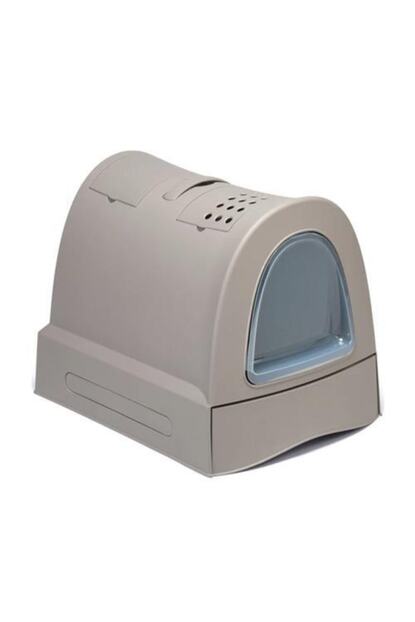 Imac Zuma Cekmeceli Kedi Kapali Tuvalet Kabi Gri 40x56x42 5 Trendyol