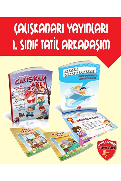 Caliskan Ari Yayinlari 1 Sinif Tatil Arkadasim Trendyol