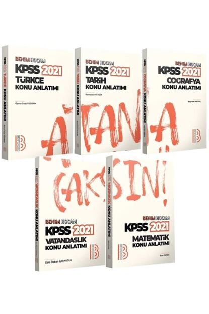 Benim Hocam Yayinlari 2021 Kpss Gy Gk Konu Anlatim Seti Trendyol