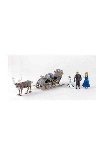 Disney Frozen Karlar Ulkesi Kizak Figur Seti Trendyol