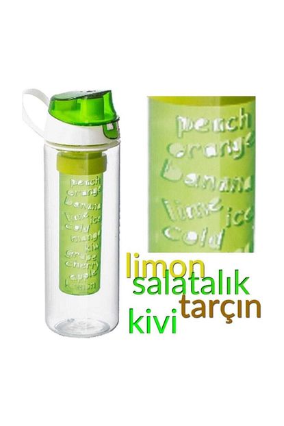 herevin detoks matara 750 ml filtre su sisesi yesil mavi pembe fiyati yorumlari trendyol