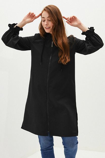 lc waikiki kadin yeni siyah lcw modest tunik fiyati yorumlari trendyol