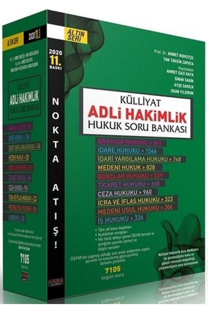Savas Yayinlari Konsensus Adli Idari Hakimlik Soru Bankasi Kitabi