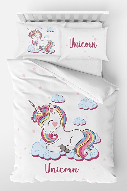 Homamia Tek Kisilik Nevresim Takimi Unicorn Fiyati Yorumlari Trendyol