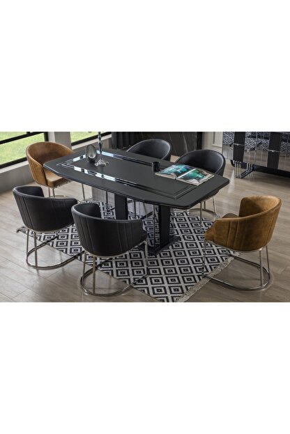 Caddeyildiz Sevilla Yemek Masasi Takimi Trendyol