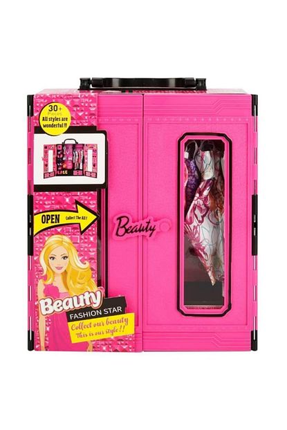 Moniev Beauty Fashion Star Cantali Elbise Gardirobu Pembe Giysi Dolabi Fiyati Yorumlari Trendyol