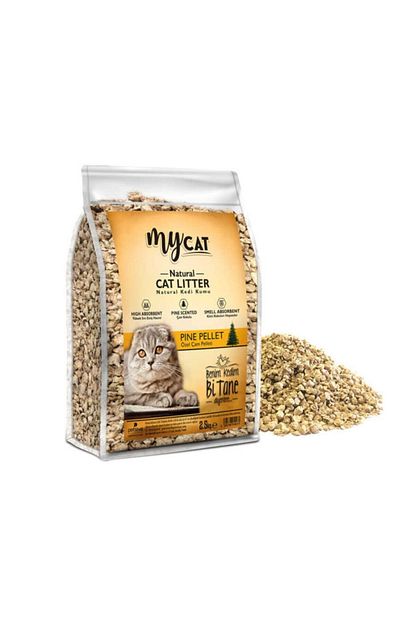 Cesitli Mycat Topaklanan Cam Pelleti Kedi Kumu 1 5 Kg Trendyol