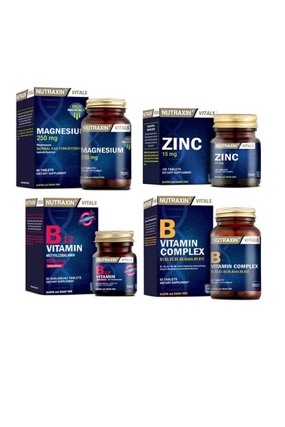 magnezyum 60 tablet b12 vitamini 60 dilalti t b vitaminini 60 tablet cinko 15mg 100 tablet