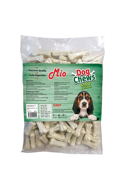 Mio Naturel Beyaz Kopek Cigneme Kemigi 5 Cm 10 G 100 Adet 1 Kg Trendyol