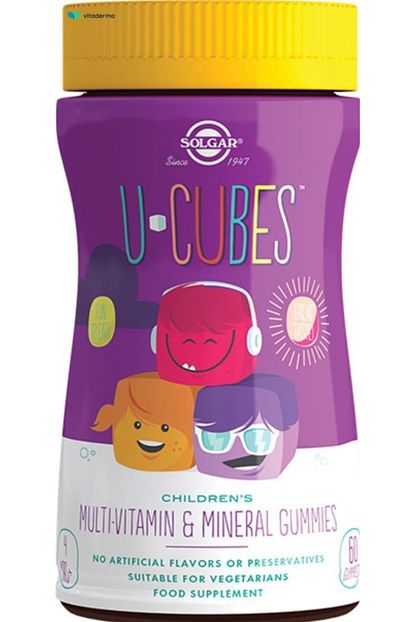 Solgar U Cubes Multivitamin Ve Mineral 60 Cigneme Tableti Trendyol