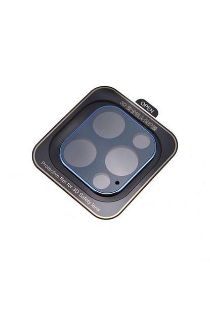 apple iphone 12 pro max kamera koruyucu 3d full koruma lacivert