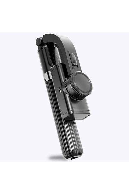 3 eksenli telefon ve kamera sabitleyici bluetoothlu selfie cubugu selfie tripod selfie 360 derece