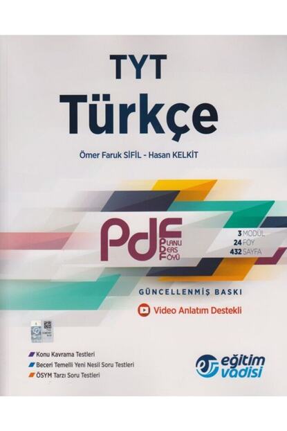 Egitim Vadisi Yayinlari Egitim Vadisi Tyt Turkce Pdf Planli Ders Foyu Trendyol