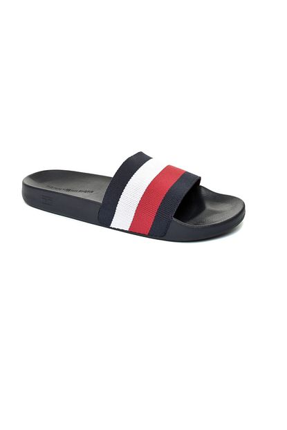 tommy hilfiger lacivert erkek terlik fm0fm01820 403 tommy hilfiger hilfiger pool slide midnight fiyati yorumlari trendyol