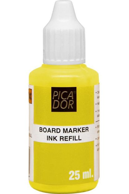Picador 1001board Marker Tahta Kalemi Murekkebi 25 Ml Sari Kb 020e 12 Li Paket Fiyati Yorumlari Trendyol
