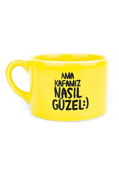 Palto Tasarim Ama Kafamiz Nasil Guzel Sari Parlak Mini Kupa Fiyati Yorumlari Trendyol