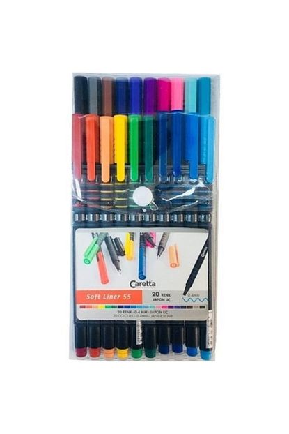 soft liner kalem karisik 20 li pvc cs 55 20 pvc