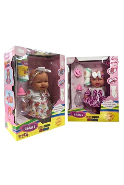 gamze oyuncak oyuncak altini islatan elif et bebek emzikli bez ve biberonlu fiyati yorumlari trendyol