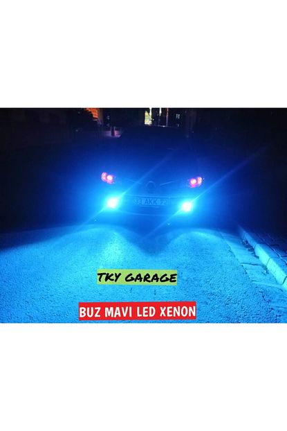 ekt buz mavi led xenon h7 far ampul simsek etkili fiyati yorumlari trendyol