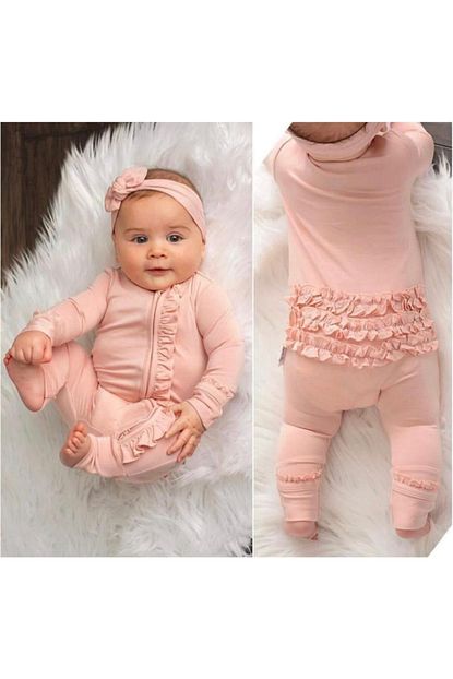 kokos bebek firfir detayli bebek tulum ve bandana fiyati yorumlari trendyol