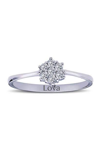 Lova Pirlanta Cicek Yuzuk 1020221 Trendyol