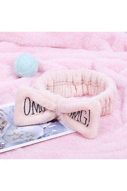 nettenevime fiyonklu omg sac bandi mercan pelus sac bandi acik pembe fiyati yorumlari trendyol