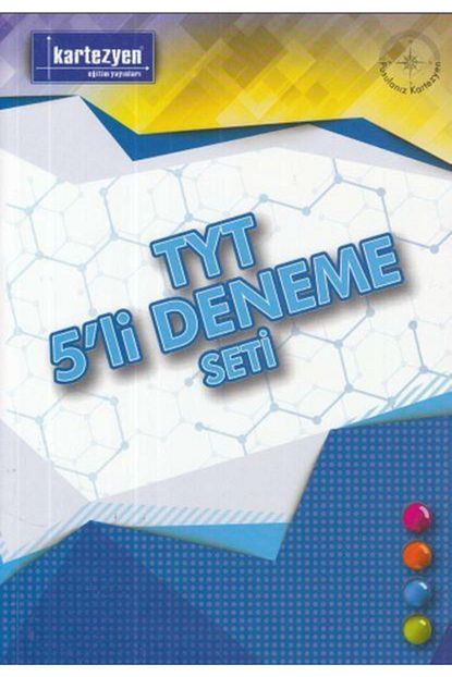 Kartezyen Egitim Yayinlari Tyt 5 Li Deneme Seti 2019 Trendyol
