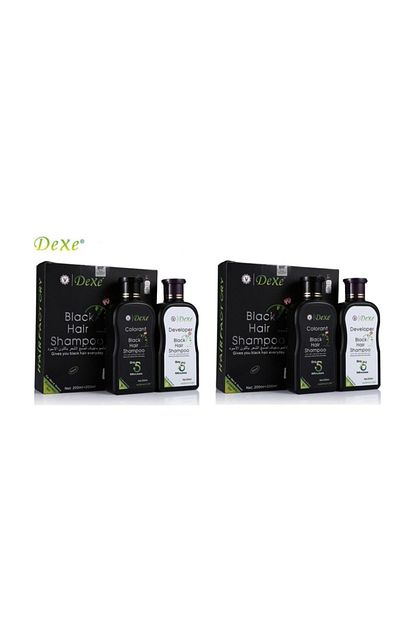 Dexe Sac Renklendirici Siyah Sampuan 200ml 200ml 2li Set Fiyati Yorumlari Trendyol