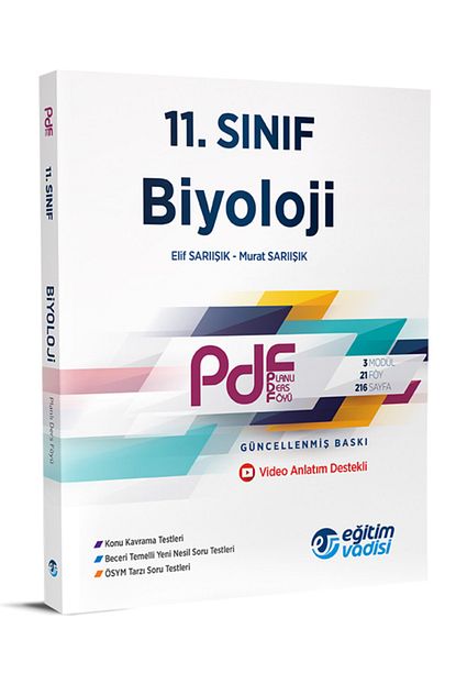 11 sinif pdf biyoloji video anlatim destekli 2020