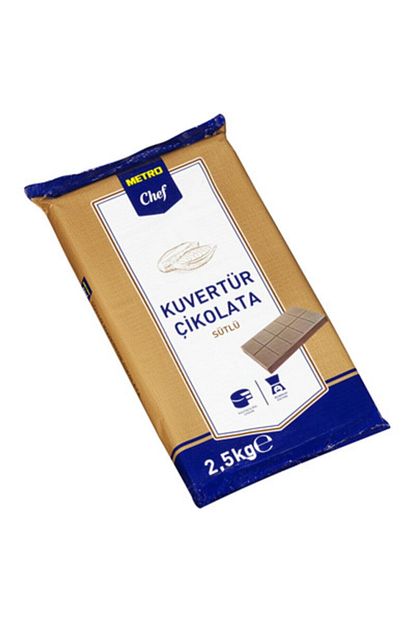 metro chef blok sutlu kuvertur 2 5 kg fiyati yorumlari trendyol
