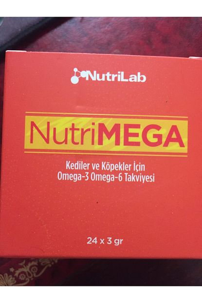 Nutrilap Nutrimega Kediler Ve Kopekler Icin Omega 3 Ve Omega 6 Takviyesi 24x3g Trendyol