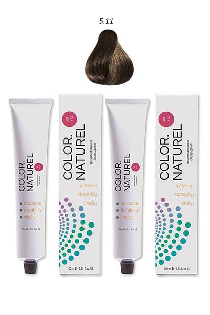 color naturel 5 11 yogun kullu kahve sac boyasi 100 ml 2 adet fiyati yorumlari trendyol