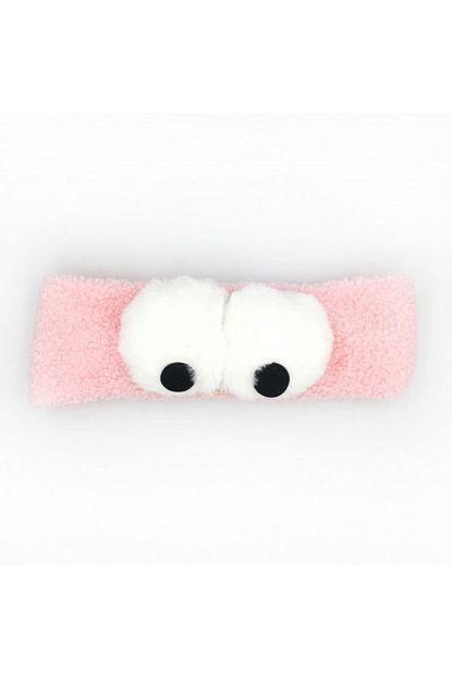 artikel pofuduk gozler pembe pelus spa bandi sac bandi fiyati yorumlari trendyol